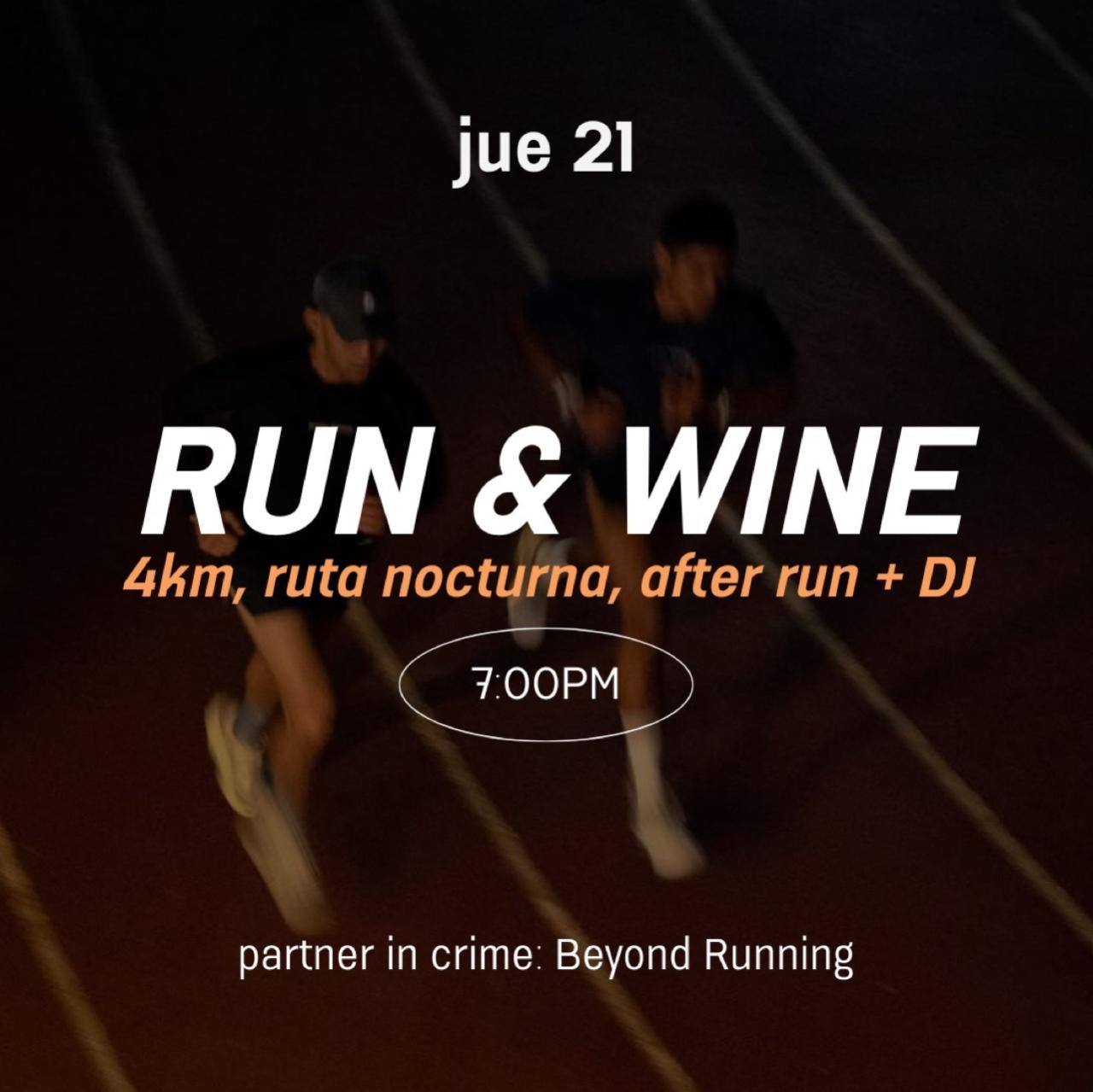 Run&wine 🏃‍♀️🪩👟🏃‍♂️🍷